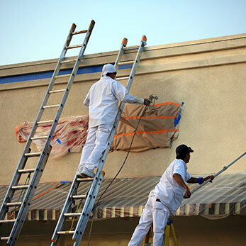 Commercial painting_stock image