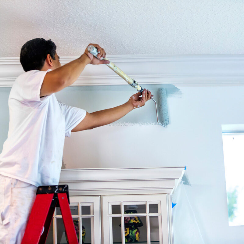 Residential painting_stock image Residential painting_stock image
